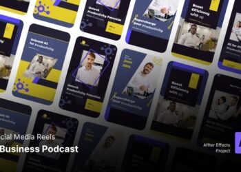 VideoHive Instagram Reels - AI Business Podcast Webinar 45683784