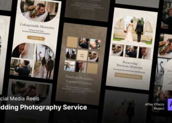 VideoHive Instagram Reels - Wedding Photography Service Video Template 45826379