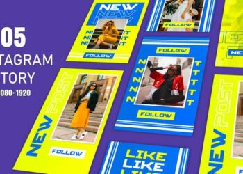 VideoHive Instagram Story Frames After Effects Template 45064463