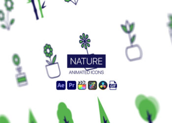 VideoHive Nature Animated Icons 44952008