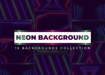 VideoHive Neon Backgrounds 45151038