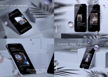 VideoHive Phone App Mockup 45049436