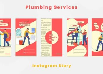 VideoHive Plumbing Services Instagram Story 44419958