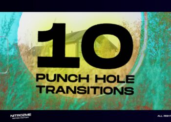 VideoHive Punch Hole Transitions Vol. 02 44940702