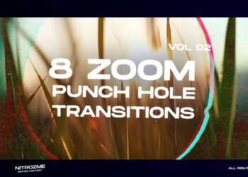 VideoHive Punch Hole Zoom Transitions Vol. 02 44940734