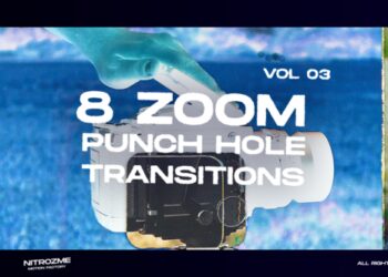 VideoHive Punch Hole Zoom Transitions Vol. 03 44940742
