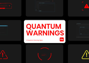 VideoHive Quantum Warning for After Effects 45162660