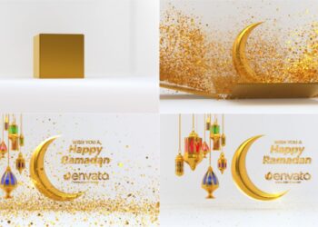 VideoHive Ramadan logo intro and Reveal 44444736