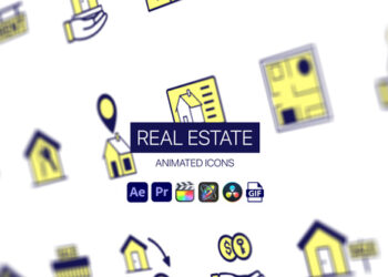 VideoHive Real Estate Animated Icons 44952072