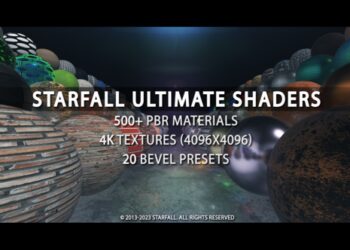 VideoHive Starfall Ultimate Shaders 43269031
