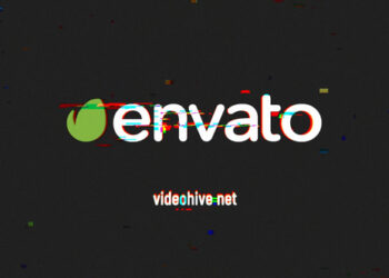 VideoHive Tetromino Glitch Logo 44942117