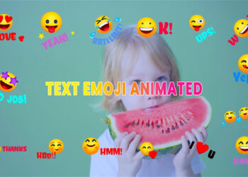 VideoHive Text Emoji Animated Illustration Element Pack 44579577