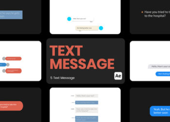VideoHive Text Messages for After Effects 44966154