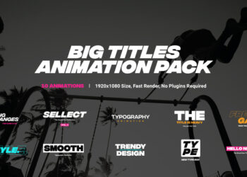 VideoHive Titles Animation Pack 45650556