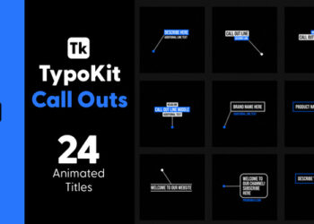 VideoHive Typo Kit Call Outs Titles for After Effects 44526405