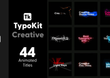 VideoHive Typo Kit Creative Titles for After Effects 44526484