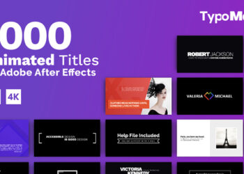 VideoHive TypoMax - 1000 Animated Titles for After Effects 39625348