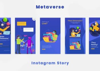 VideoHive VR Metaverse Instagram Story 44419994