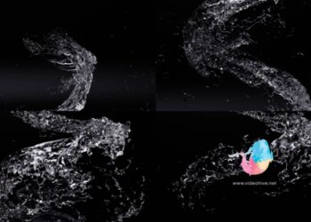 VideoHive Water Helix style Logo Reveal 45527381