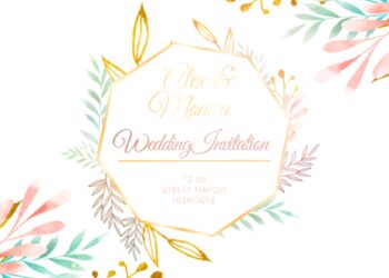 VideoHive Wedding Invitation Intro 44837797