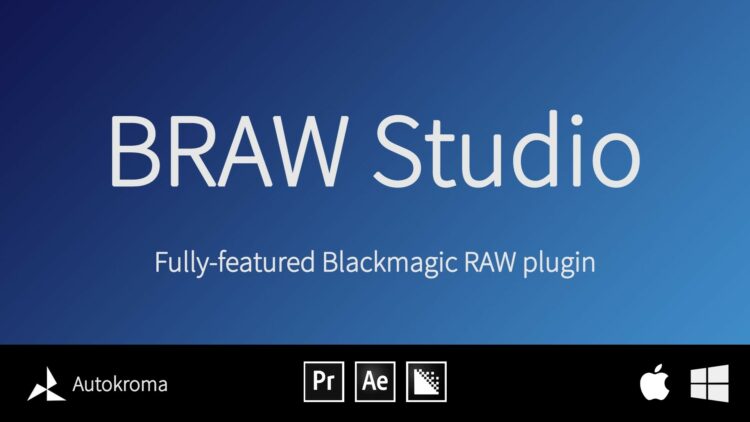 Aescripts BRAW Studio V3 v3.0.4 (WIN+MAC)