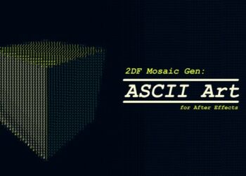VideoHive 2DF Mosaic Gen - ASCII Art 45596269