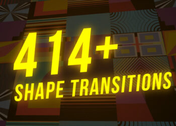 VideoHive 414+ Shape Transitions for After Effects 45372489