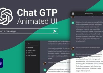 VideoHive AI Chat GPT UI 45934455