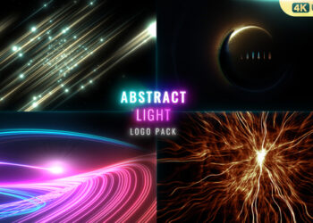 VideoHive Abstract Light Logo Pack 45316645