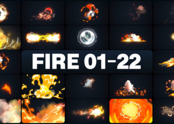 VideoHive Advanced Fire Elements for After Effects 45872413