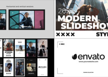 VideoHive Aesthetic Modern Slideshow for After Effects 45896308