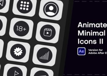 VideoHive Animated Minimal Icons II 45260562