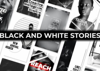 VideoHive Black&White Stories 46028691