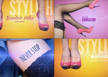 VideoHive Boudoir Titles for After Effects 45420683
