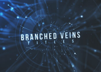 VideoHive Branched Veins Titles 19956849