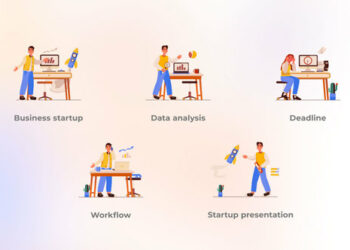VideoHive Business Startup - Cartoon People Concepts 45848743