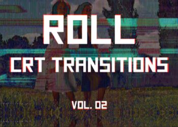 VideoHive CRT Roll Transitions Vol. 02 46093692