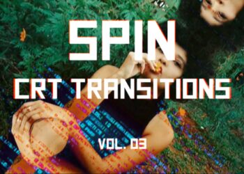 VideoHive CRT Spin Transitions Vol. 03 46093853