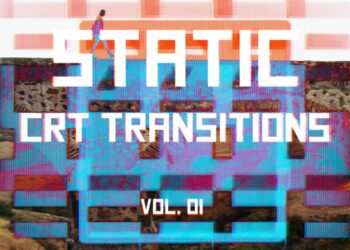VideoHive CRT Static Transitions Vol. 01 46093760