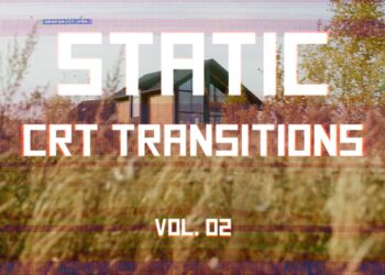 VideoHive CRT Static Transitions Vol. 02 46093793