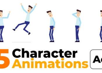 VideoHive Character Animation - Happy Sad 45400596