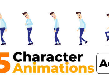 VideoHive Character Animation - Sad Walk 45403520
