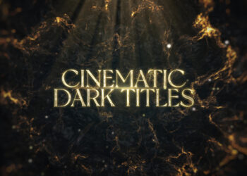 VideoHive Cinematic Dark Titles 45189216
