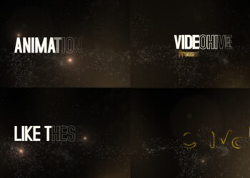 VideoHive Cinematic Text Title Animation 45984133