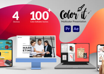 VideoHive Color it - Multicolor Web and App Promo 36709280