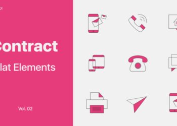 VideoHive Contract Icons Vol. 02 45886404