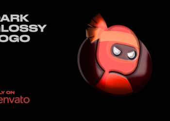 VideoHive Dark Glossy Logo 45457459