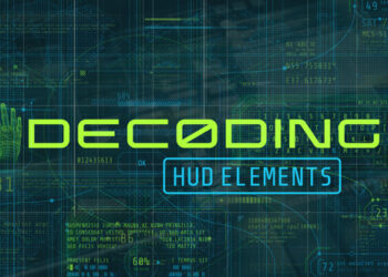 VideoHive Decoding HUD Elements 45487836