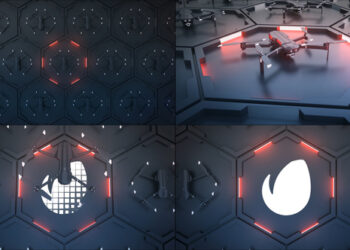 VideoHive Drone Logo for After Effects 45239645