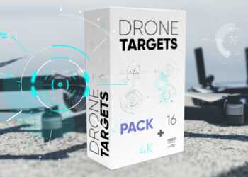 VideoHive Drone Targets Pack 4K 45875974